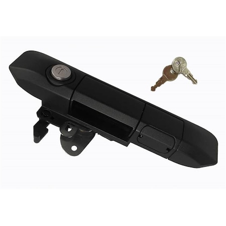 Backseat Black Tail Gate Lock of Full Handle Replacement with or without Backup Camera for 2005-2015 Tacoma BA2622491